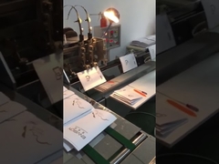 Machine de reliure à deux têtes de selle à couture semi-automatique 30 - 80 fois /min