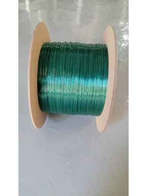Eco-friendly Plastic Spiral PVC Plastic Coil Binding Raw Materials Recycled PVC Filament 1.6mm 1.8mm 2.0mm