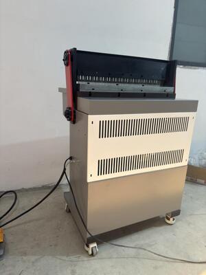 CK-620G Heavy Duty Paper Hole Punching And Double Wire O Closing Machine Equipment