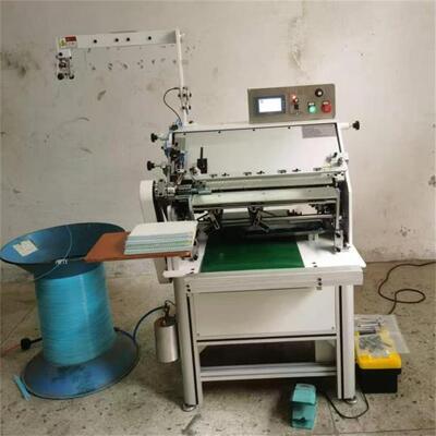 450 MM Binding Width Semi Automatic Metal Single Loop Forming Spiral Coil Binder Binding Machine