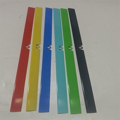 264 MM 100 MM 420 MM Red Blue Green Calendar Clip Metallic Binding Rim Metal Slides Rims for Calendars