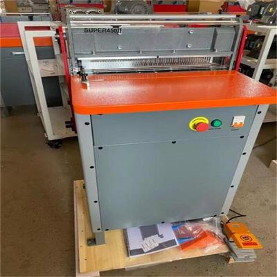 Super450 430mm Double Wire Hole Punching Machine Paper Notebook Calendar Hole Punching Binding Machine