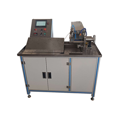 Machine de fabrication de bobine de liaison de fil spirale en plastique en PVC de 2 pouces pour l'alimentation en bobine de plastique 220v / 50Hz Puissance totale 1000w